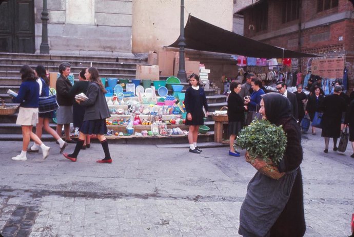 Archivo - Imagen costumbrista del Toledo del pasado