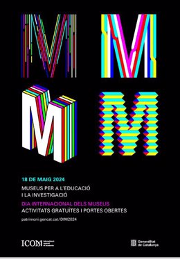 Cartell del Dia Internacional dels Museus (DIM) 2024