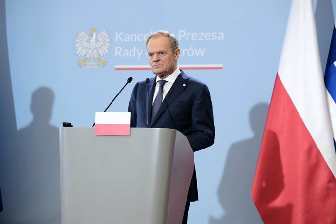 Archivo - El primer ministro de Polonia, Donald Tusk