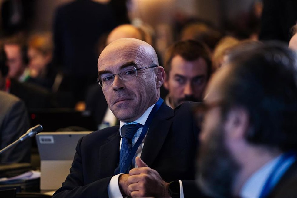 Archivo - El vicepresidente de Acción Política y eurodiputado de VOX, Jorge Buxadé, en la LXX Conferencia de los Órganos Especializados en Asuntos de la Unión (COSAC), en el Hotel Meliá Castilla, a 27 de noviembre de 2023, en Madrid (España).