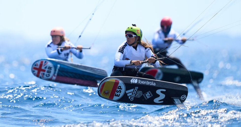 Gisela Pulido inicia en el 'Top 10' el Mundial de Formula Kite