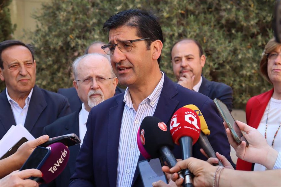 El vicepresidente segundo del Gobierno de Castilla-La Mancha, José Manuel Caballero