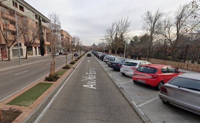 Imagen de la avenida de Europa de Toledo en Google Street View.