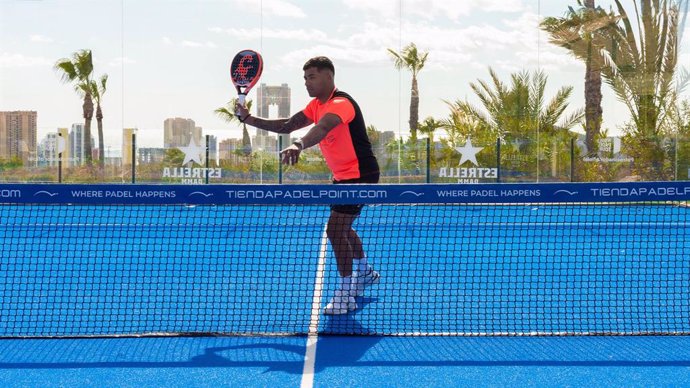 Jugador de Pádel en Padelpoint Meliá Villaitana