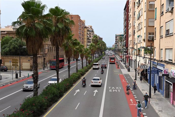 Avenida Pérez Galdós de València (archivo)