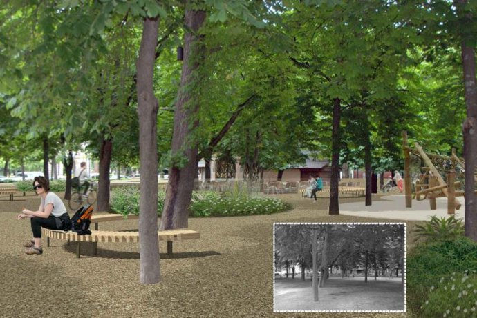 Recreación del nuevo espacio.