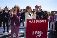 Ribera y Montero llaman al PSOE a movilizarse para parar en Europa la "ola reaccionaria" de "brazos en alto"