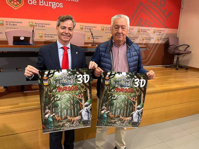 Barriada y Rioja durante la presentación del campeonato.