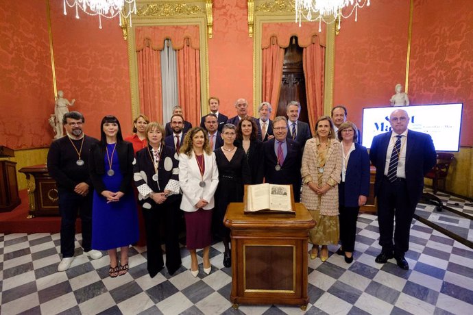 Los miembros del Consell de Vint del Consolat de Mar.