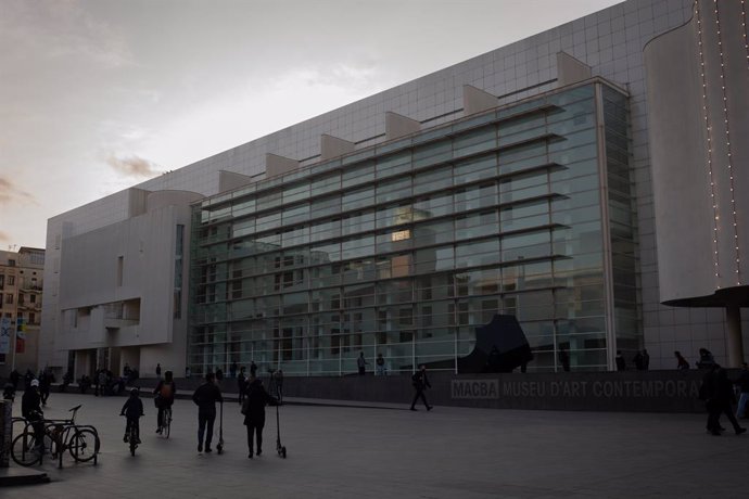 Archivo - Plaça del Museu d'Art Contemporani de Barcelona (Macba)