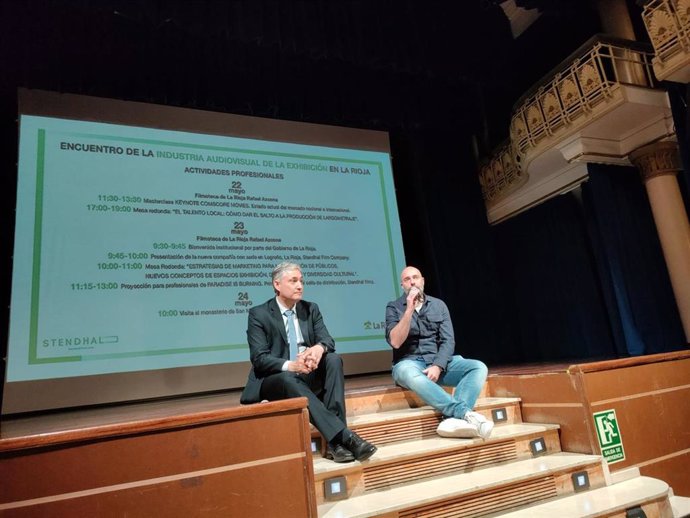 Presentación del Primer Encuentro de la Indsutria Audiovisual de Exhbición en La Rioja