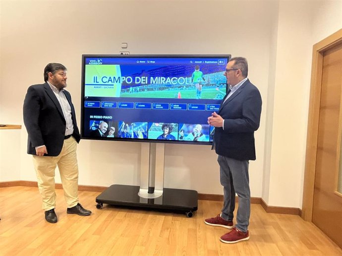 La plataforma VivoAzzurro TV, presentada este martes en Roma, permite la distribución simultánea de contenidos digitales en ordenadores, dispositivos móviles y Smart TV en los principales sistemas operativos.