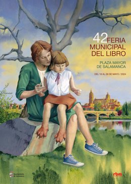 Cartel Feria Municipal del Libro de Salamanca