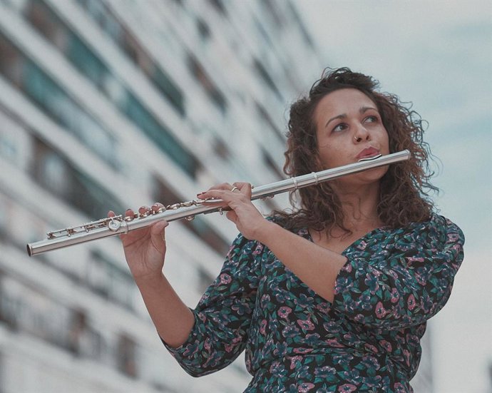 La flautista y compositora madrileña Marta Mansilla.