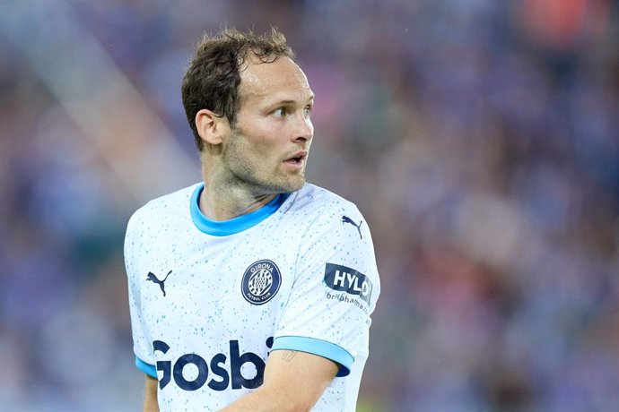 Daley Blind en un partit del Girona