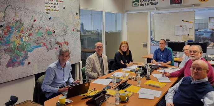 Reunión de las direcciones generales de emergencias de Aragón, La Rioja y Castilla y León.