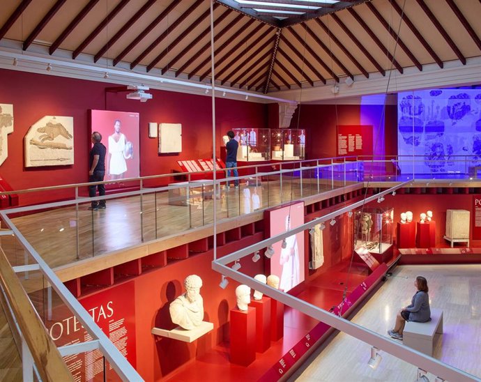 Archivo - Exposición 'IMPERIVM. Històries romanes' del Museu d'Arqueologia de Catalunya en la sede de Montjuic de Barcelona