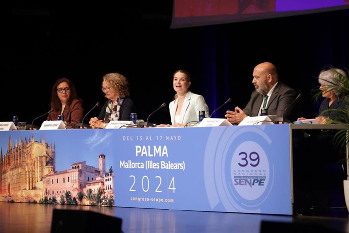 La presidenta del Govern, Marga Prohens, en el 39º Congreso Nacional de la Sociedad Española de Nutrición Clínica y Metabolismo SENPE 2024.