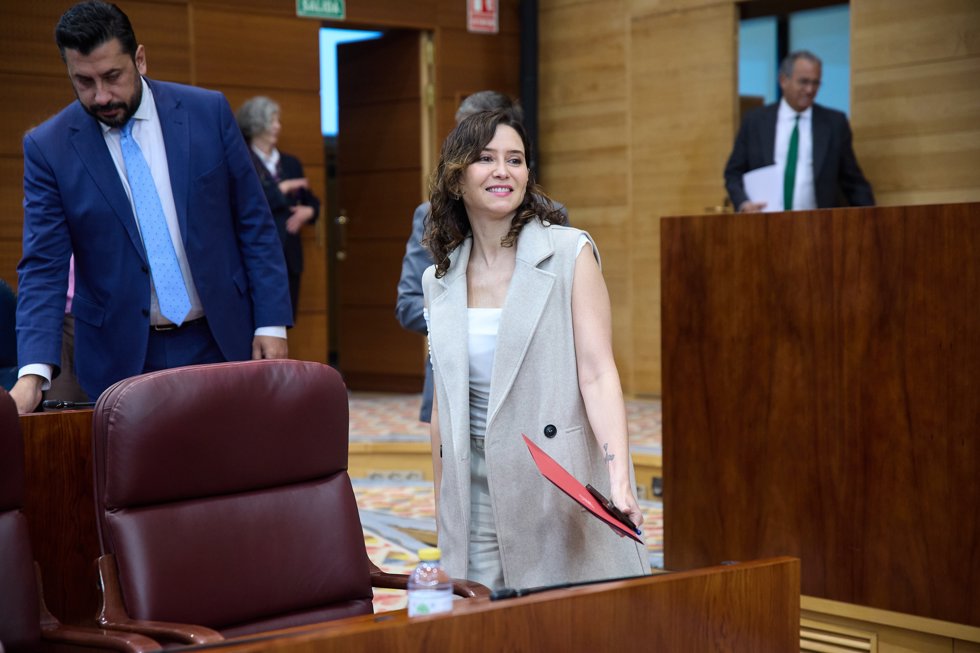 Isabel Díaz Ayuso, presidenta de la Comunidad de Madrid