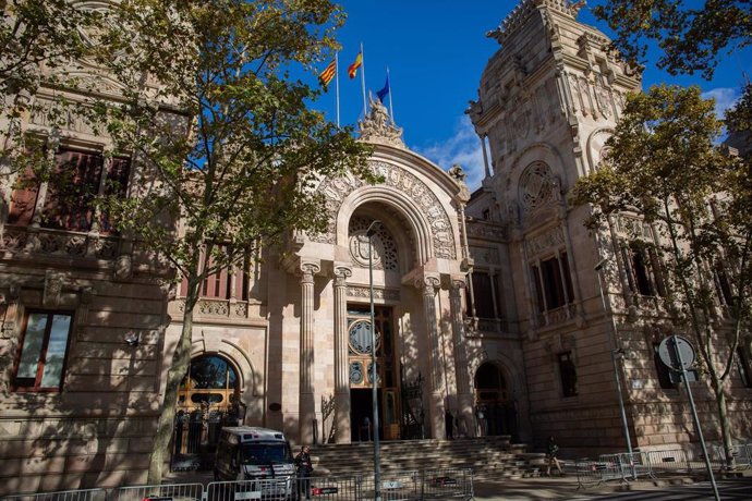 Archivo - Fachada del Tribunal Superior de Justícia de Catalunya