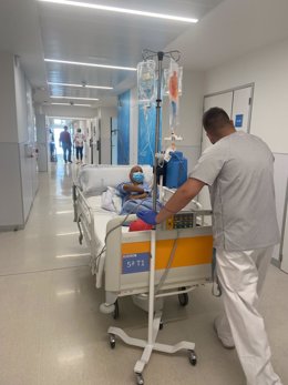Primeros pacientes en la Torre 4 del Hospital Infanta Sofía de San Sebastián de los Reyes