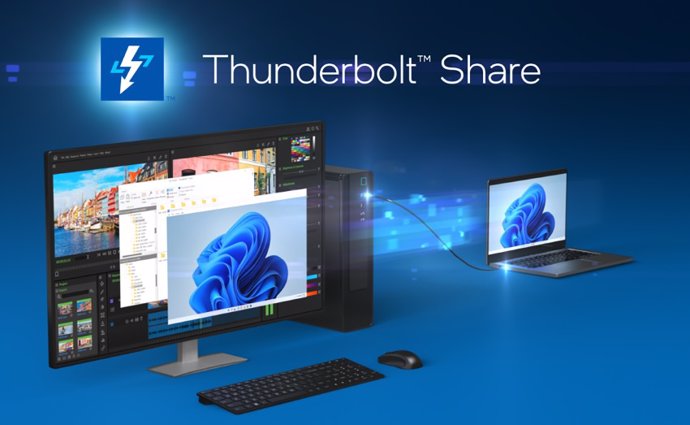 Solución de conexión para PC Thunderbolt Share