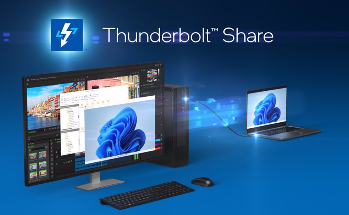 Portaltic.-Thunderbolt Share permite conectar dos PC con velocidades Thunderbolt