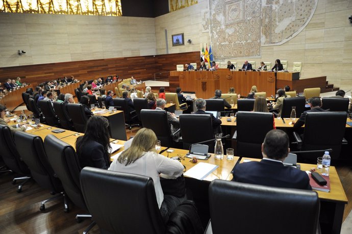 Pleno de la Asamblea de Extremadura