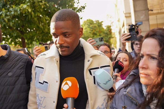 Archivo - El jugador del Betis William Carvalho la mañana que declaró en los juzgados