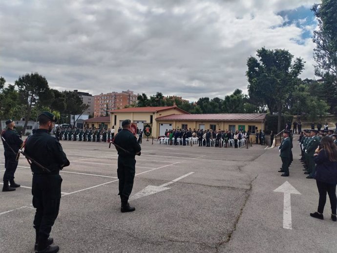 La Comandancia de la Guardia Civil de Madrid entrega 29 condecoraciones por el 180 aniversario de su fundación
