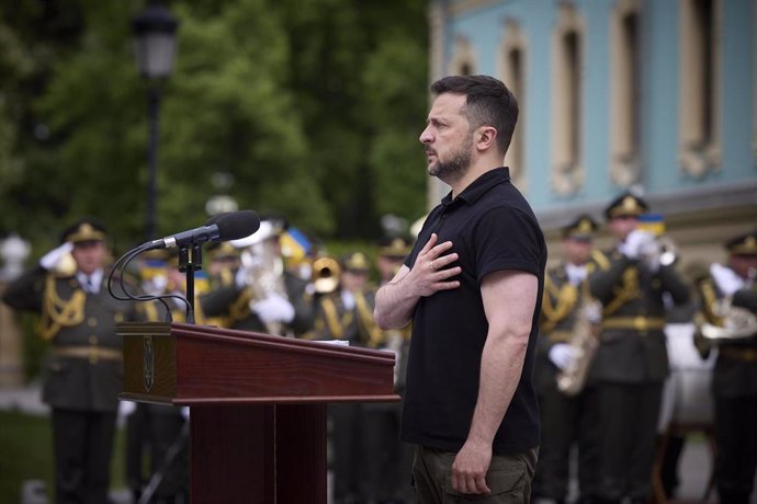 Volodimir Zelenski, presidente de Ucrania.