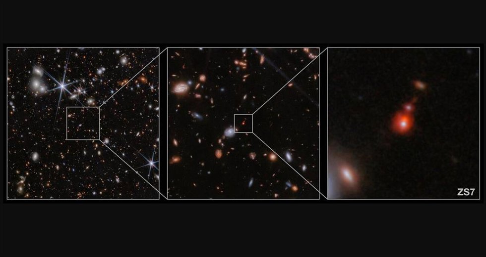 Esta imagen muestra la ubicación del sistema galáctico ZS7.