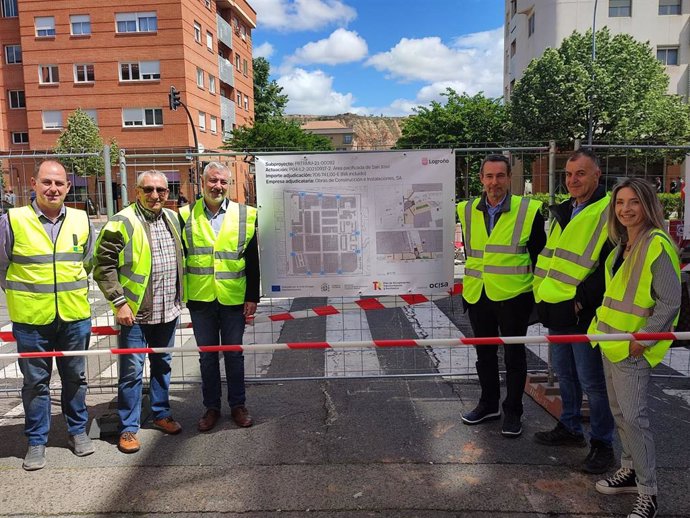 El Ayuntamiento de Logroño inicia las obras para la creación de un área pacificada en el barrio de San José