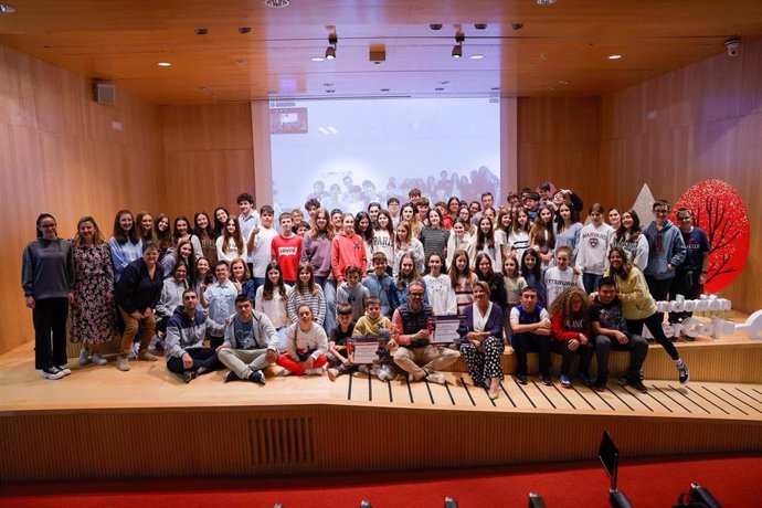 Entrega de premios de la III edición del programa 'Rescatadores del Planeta' de Fundación Ibercaja.