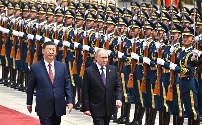 Els presidents de la Xina i Rússia, Xi Jinping i Vladímir Putin