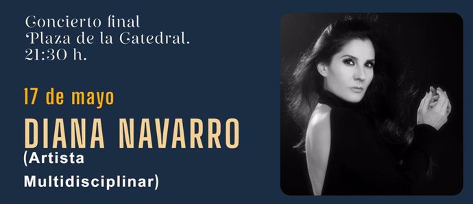 Diana Navarro cierra este viernes en la plaza de la Catedral de Plasencia el programa Noches de Santa María