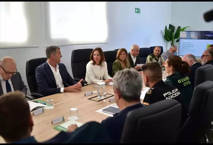 Comité asesor sobre el dispositivo del Plan Infoca en la provincia de Málaga.