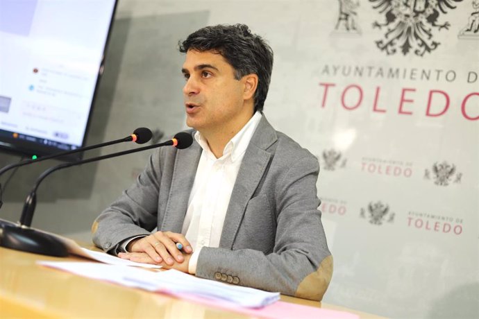 El portavoz del Ayuntamiento de Toledo, Juan José Alcalde.