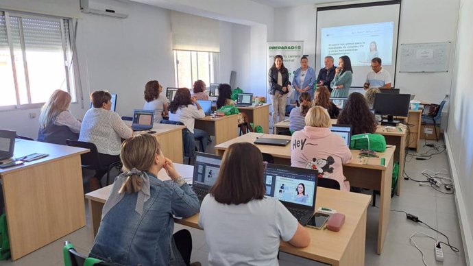 Participantes en un curso del Preparadas