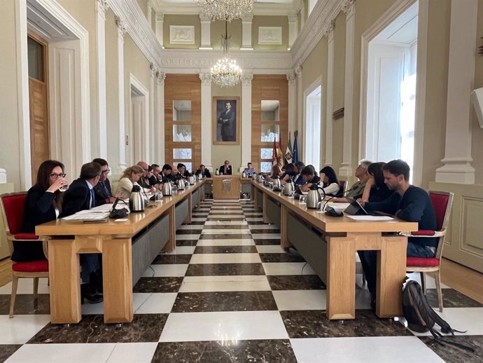 Pleno del Ayuntamiento de Cáceres del mes de mayo