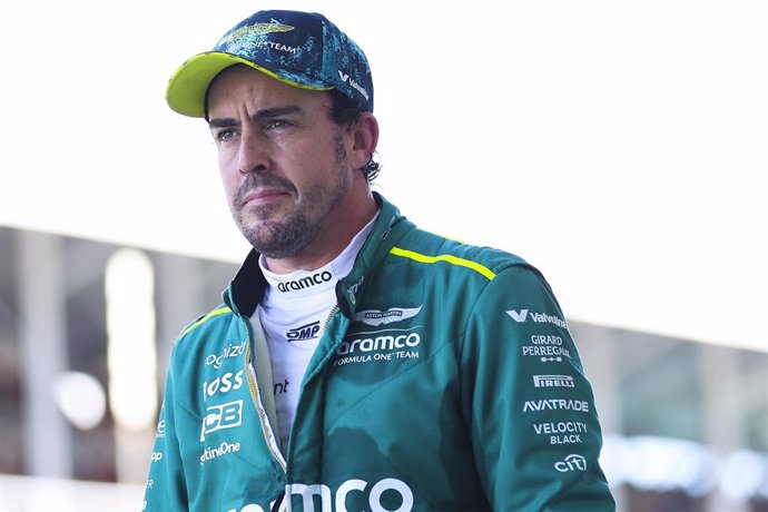 Fernando Alonso en el Gran Premio de Miami