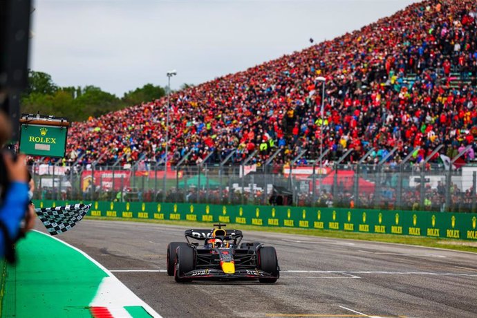 Archivo - El piloto neerlandés de F1 Max Verstappen (Red Bull), en el Gran Premio de la Emilia-Romagna 2022.