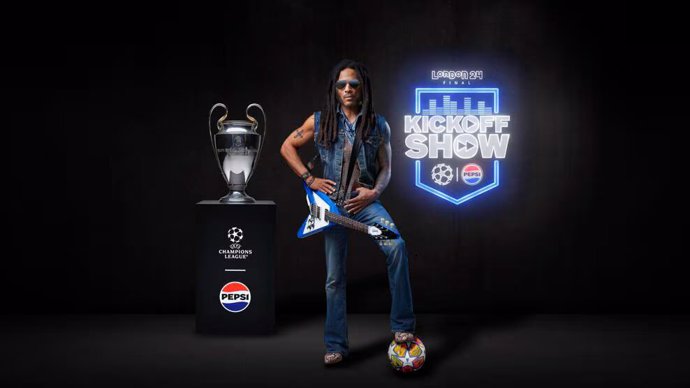 Lenny Kravitz encabezará el espectáculo previo a la final de la Champions entre Dortmund y Real Madrid.