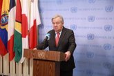 Foto: O.Próximo.- Guterres advierte ante la Liga Árabe de que "cualquier asalto" sobre Rafá es "inaceptable"