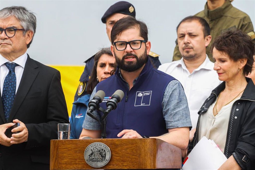 Archivo - El presidente de Chile, Gabriel Boric
