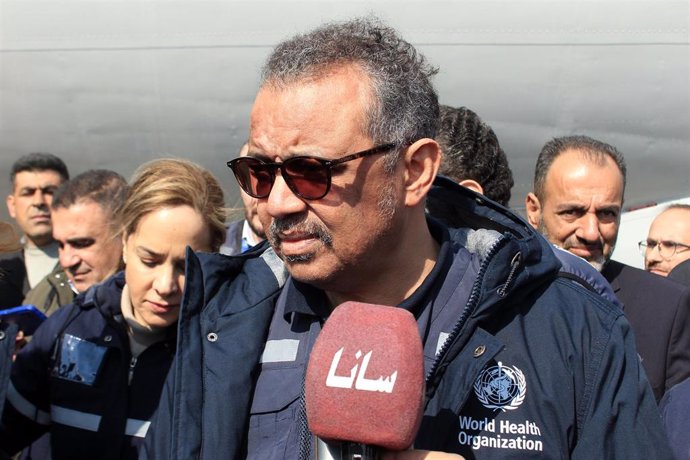 Archivo - Imagen de archivo del jefe de la OMS, Tedros Adhanom Ghebreyesus