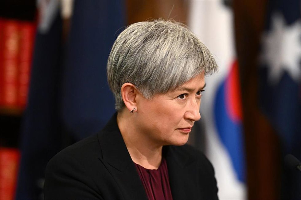 La ministra de Exteriores de Australia, Penny Wong