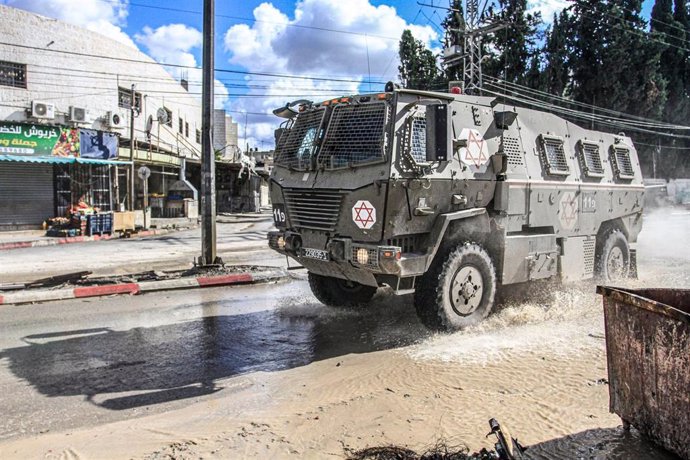 El Ejército de Israel en Tulkarem (Cisjordania)