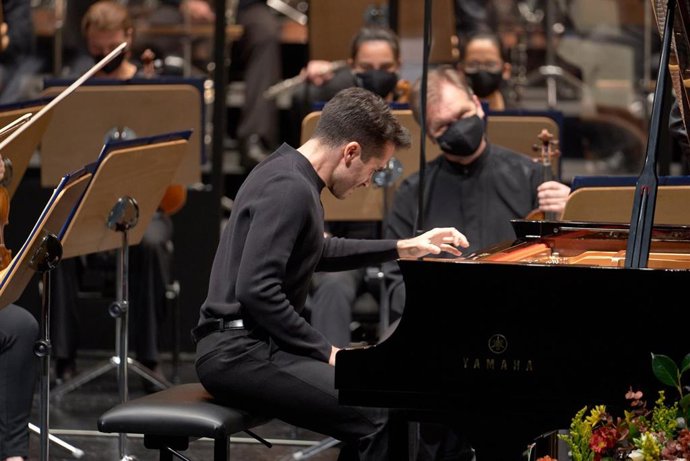 Archivo - El pianista Juan Pérez Floristán