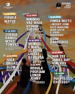 Cartaz Oficial Queima de Fitas de Coimbra